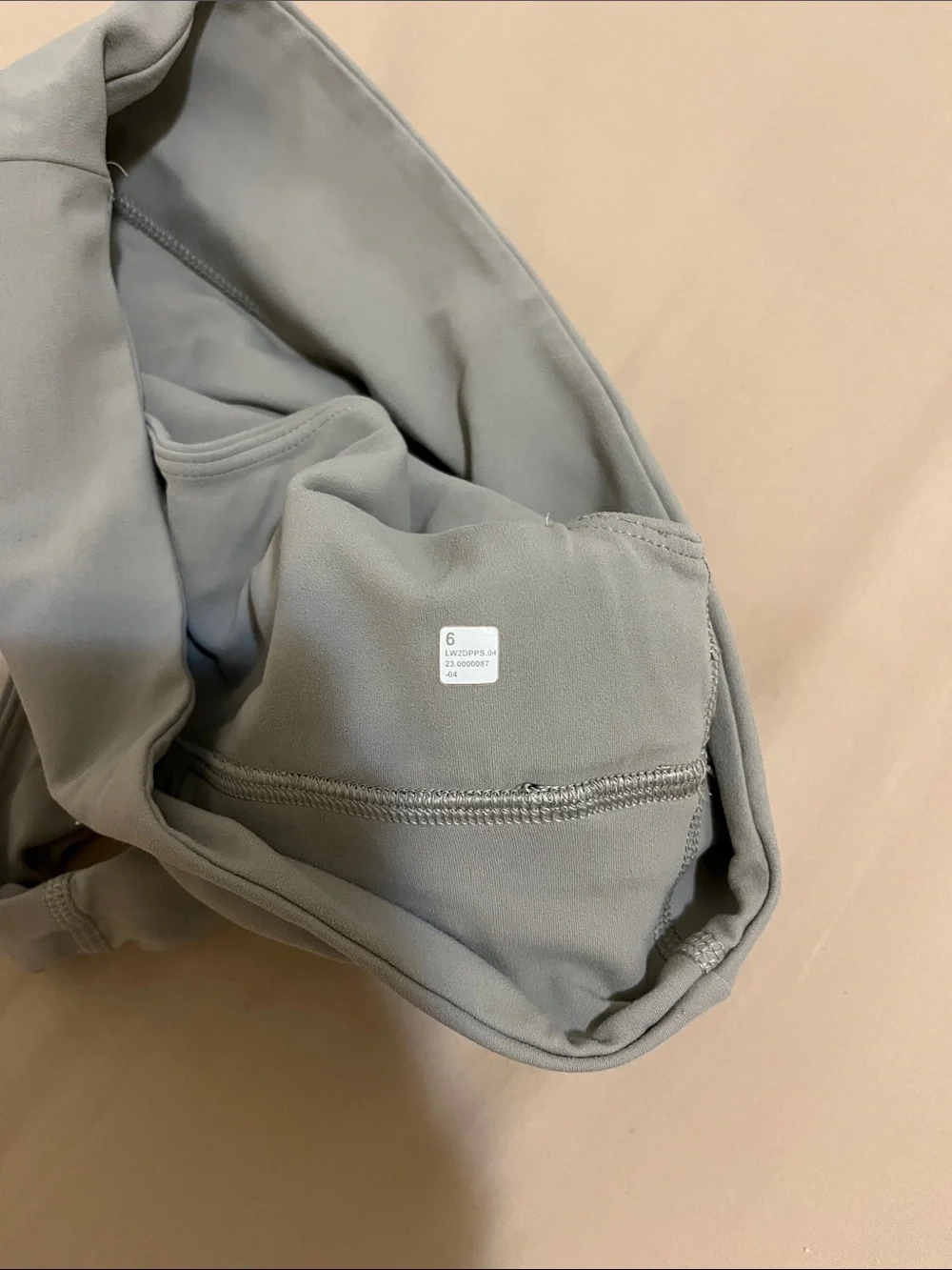 lululemon athletica Asymmetric One-Shoulder Crop Top in Pale Blue